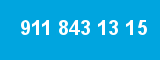 911 843 13 15